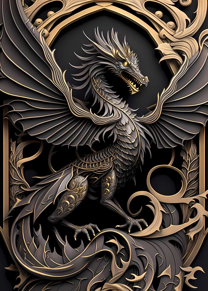 Majestic Dragon Monarch
