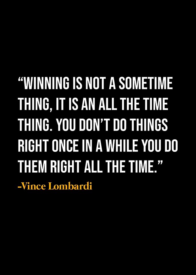 Vince Lombardi Quote