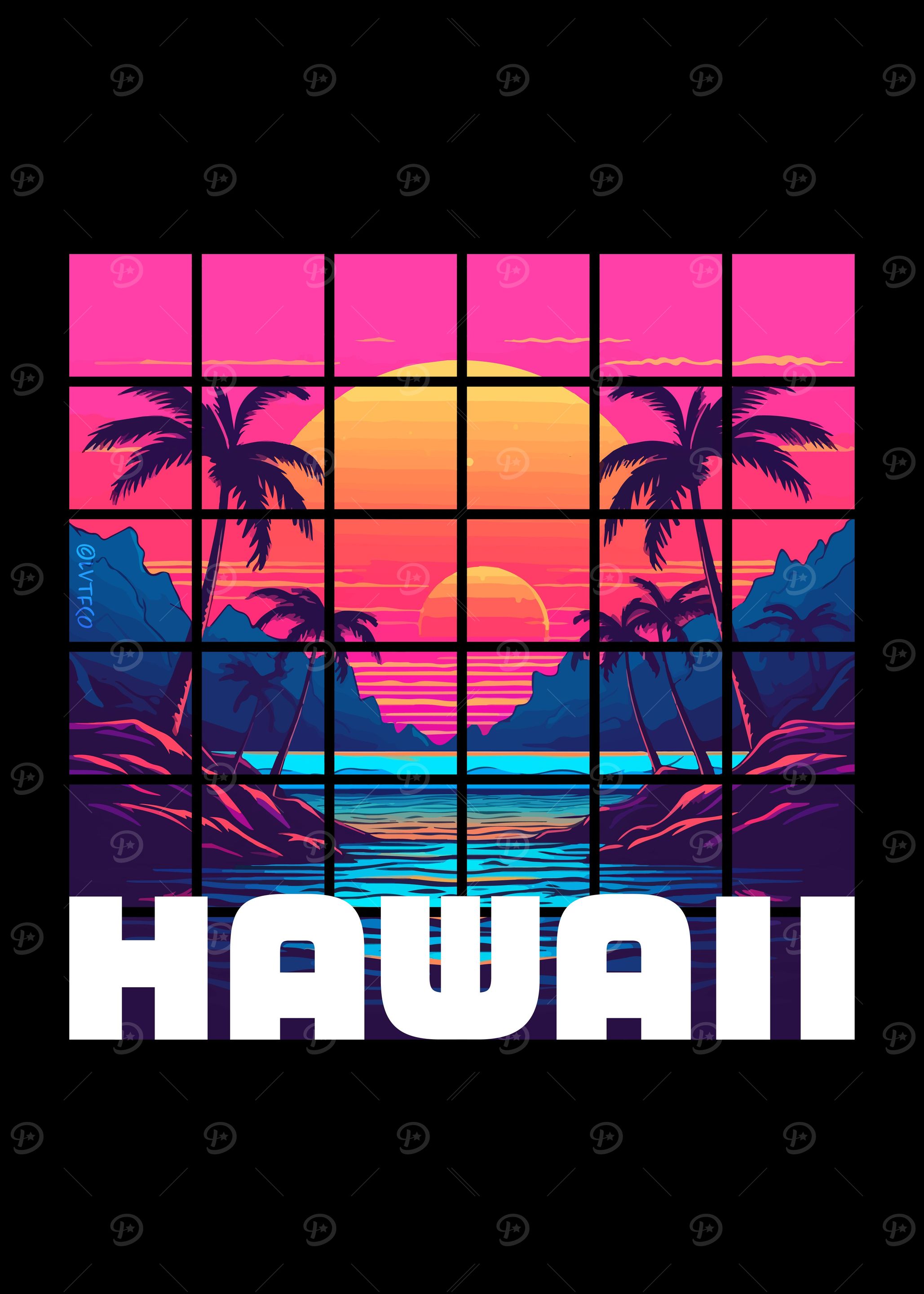 Hawaii Synthwave