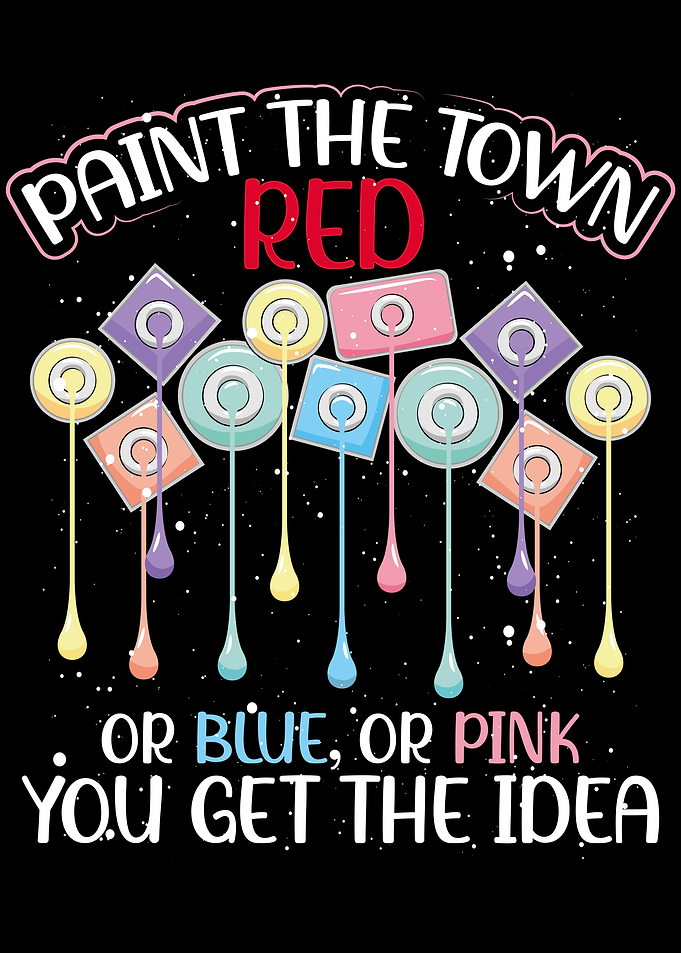 Paint the town red