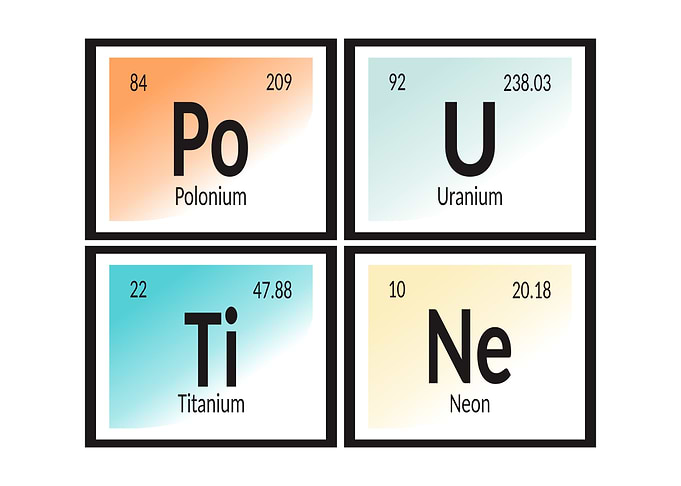 Poutine Table of Elements