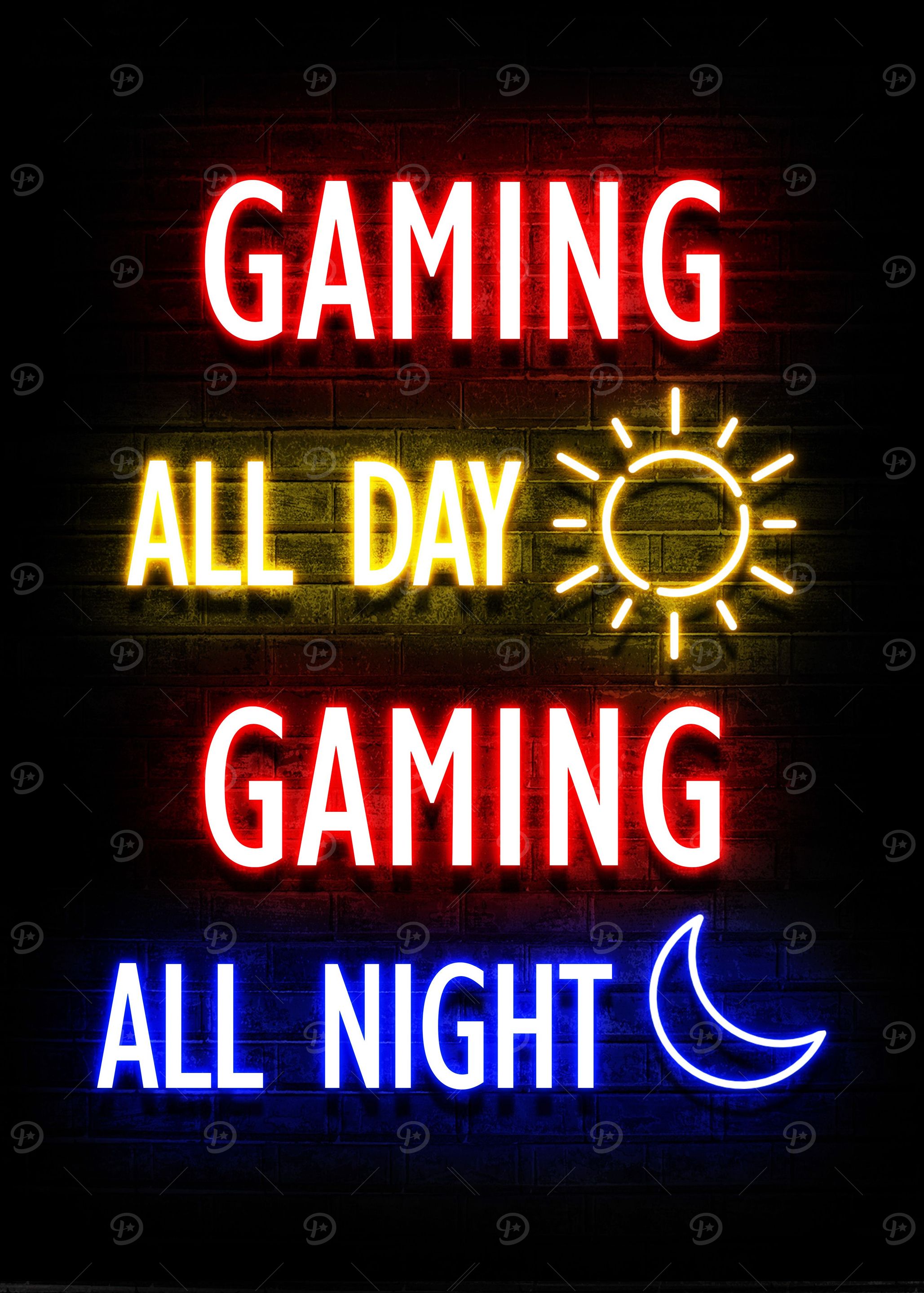 Gaming All Day All Night