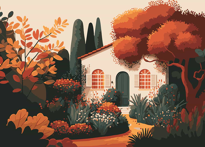 Village in France