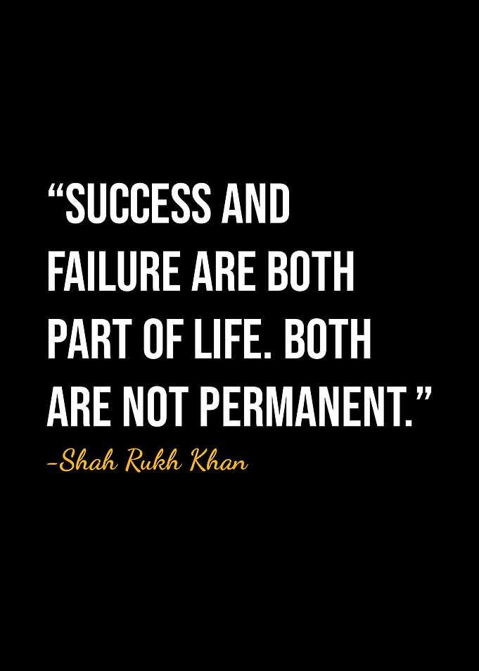 Shah Rukh Khan Quote