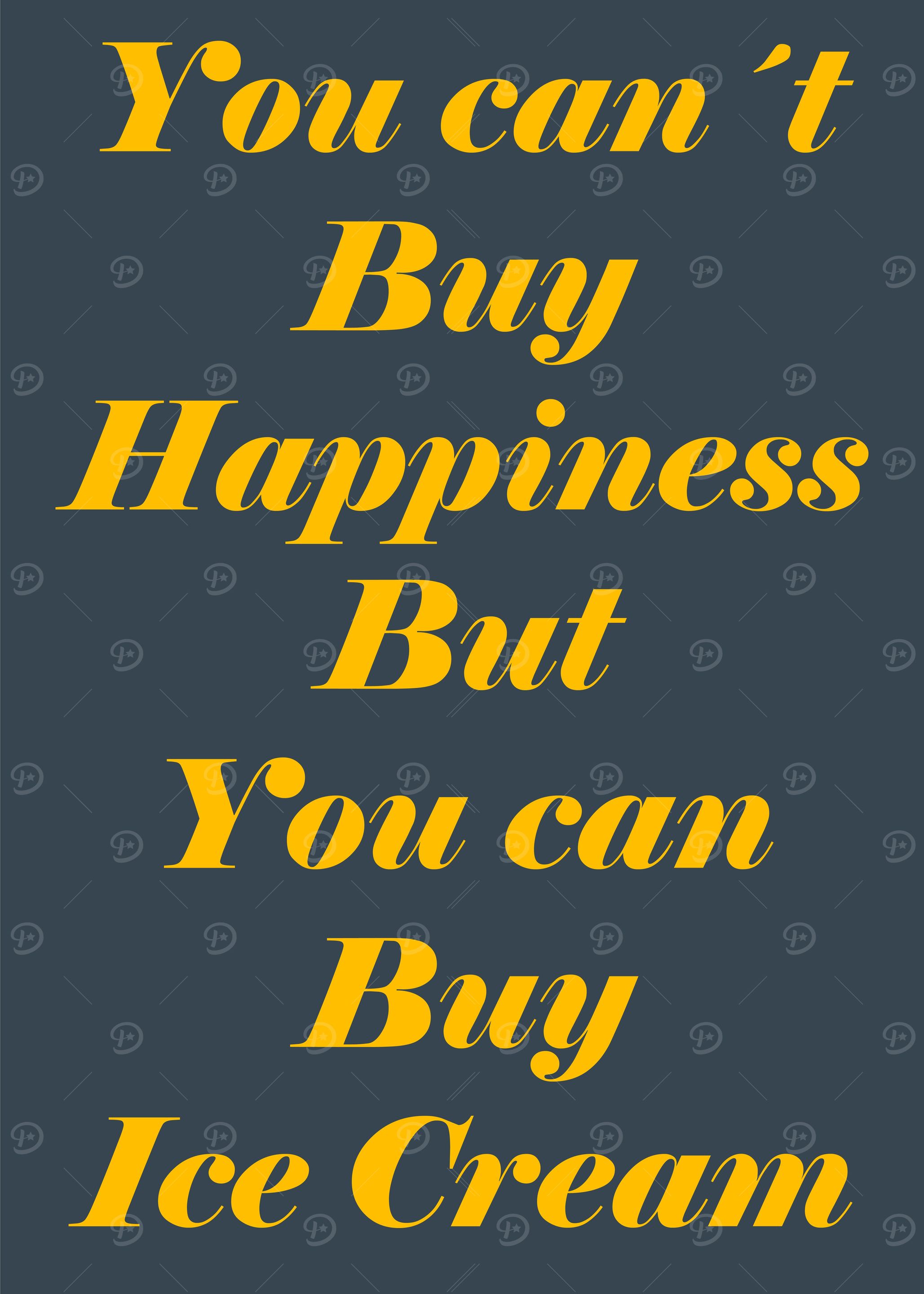 Buy Ice Cream Instead