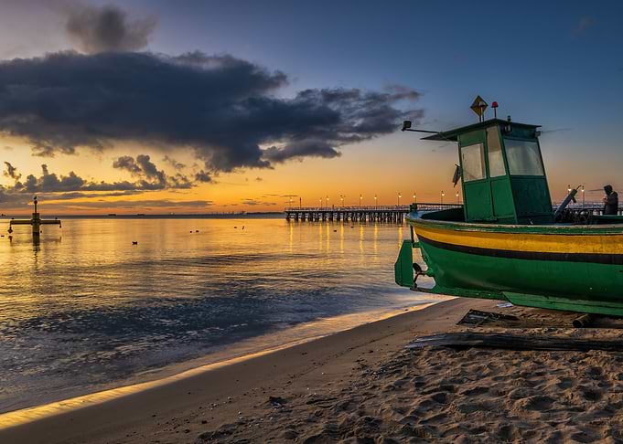 Baltic Sea At Dawn