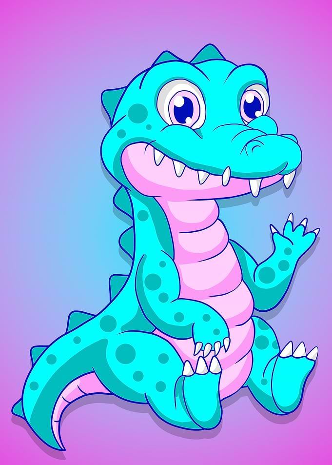 cute crocodile