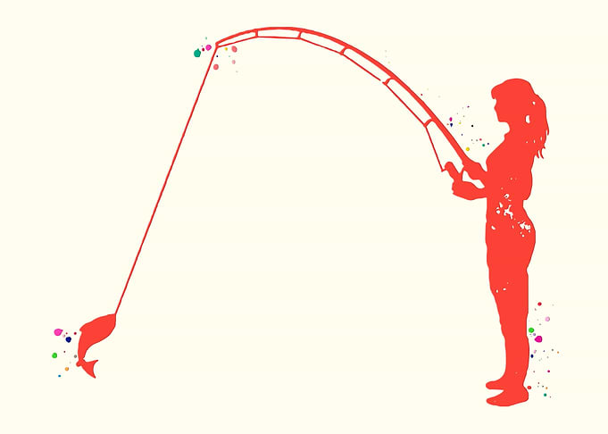 Girl Fishing