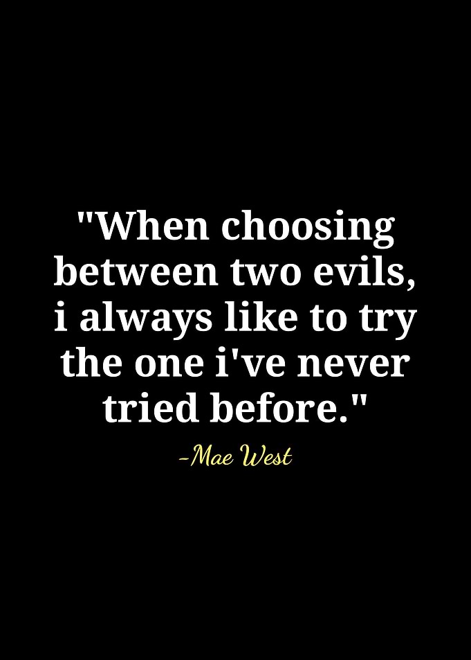 Mae West quotes