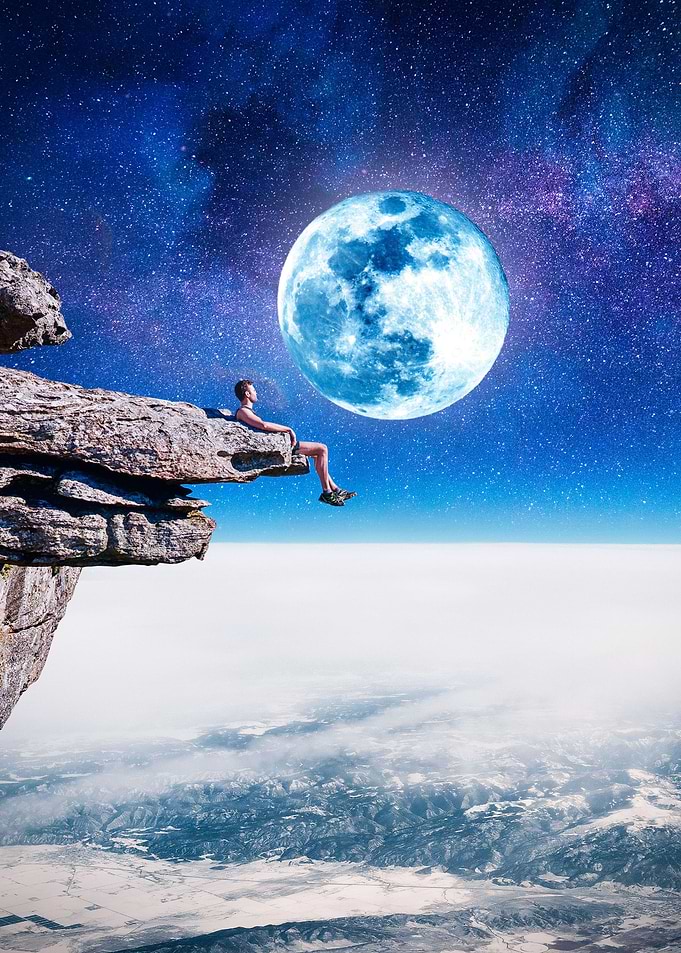 Mountain in Outer Space