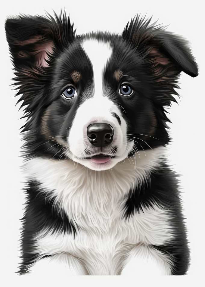 Border Collie Dog 03