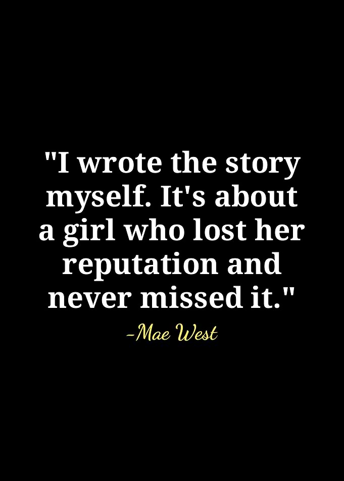 Mae West quotes