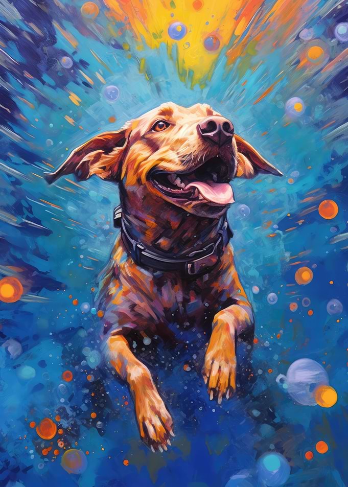 Underwater Dog 2