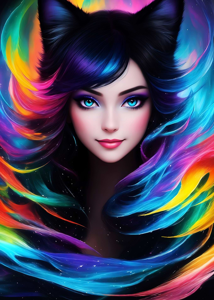 Fantasy Cat Girl
