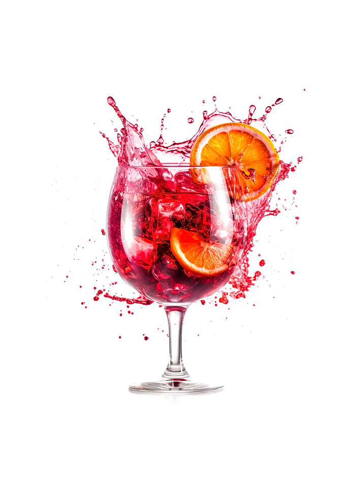 Sangria Explosion Drink