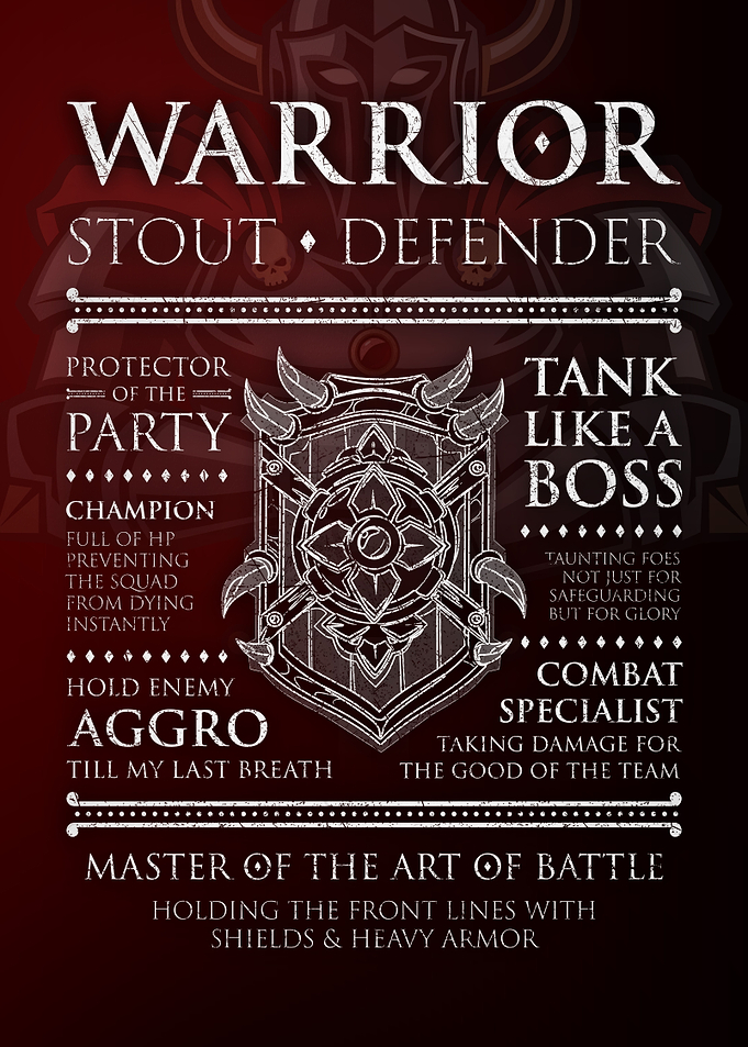 Game Class Warrior Player