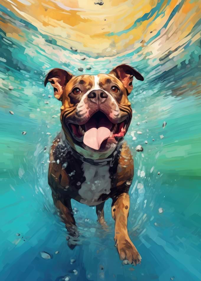 Underwater Pitbull