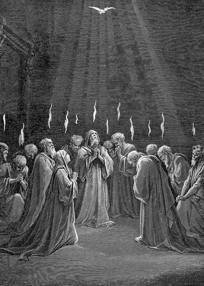 The Descent of the Spirit