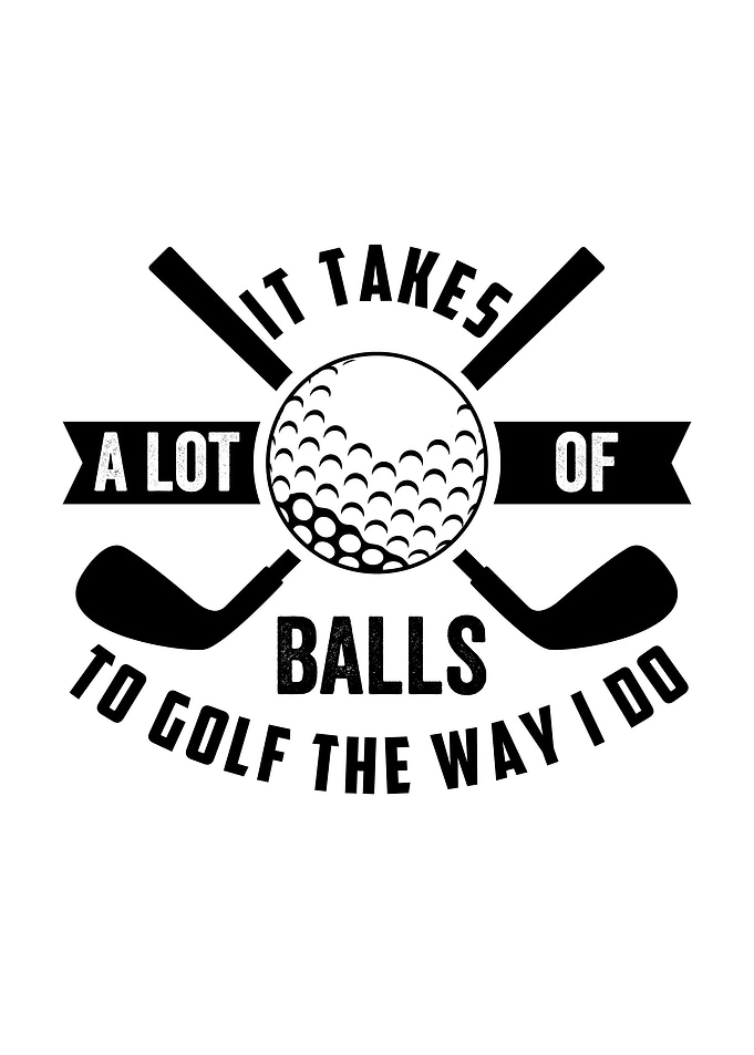 It takes a lot of balls