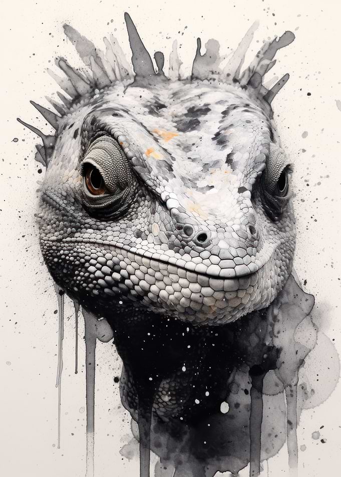 Chameleon Beauty Black Ink