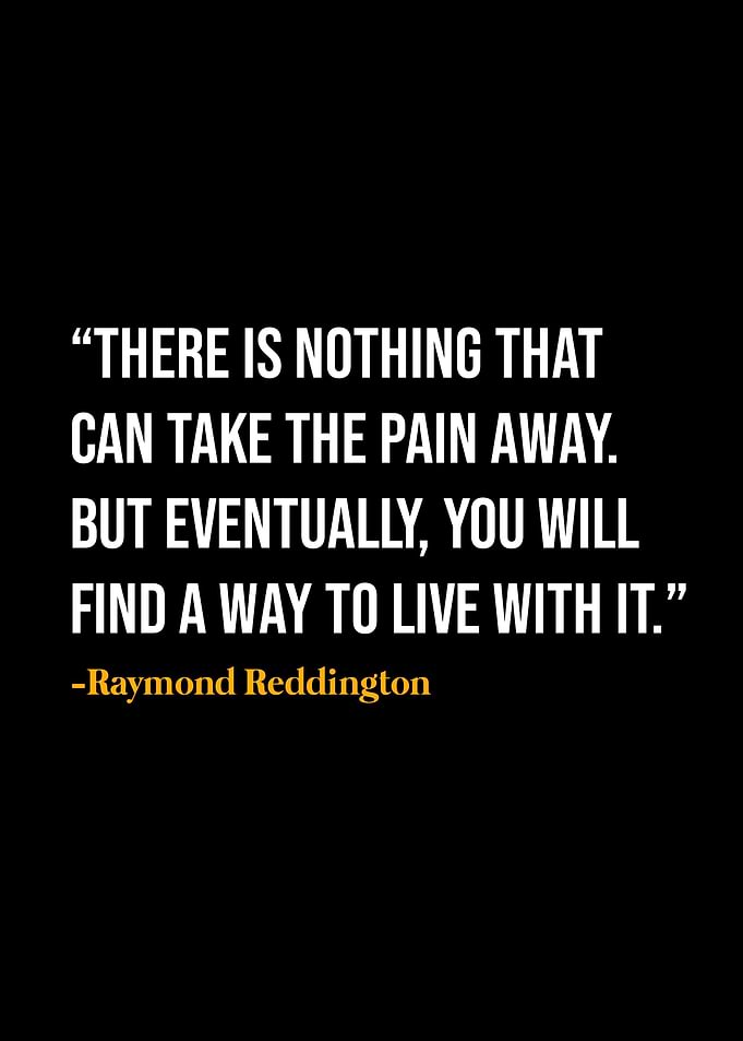 Raymond Reddington Quote