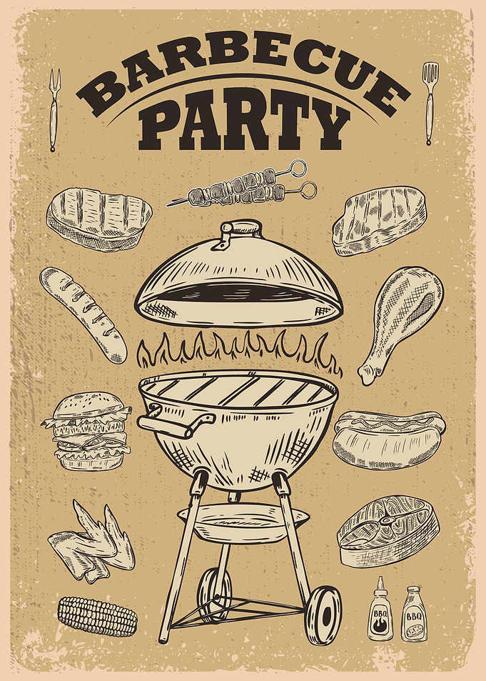 Bbq and grill Poster