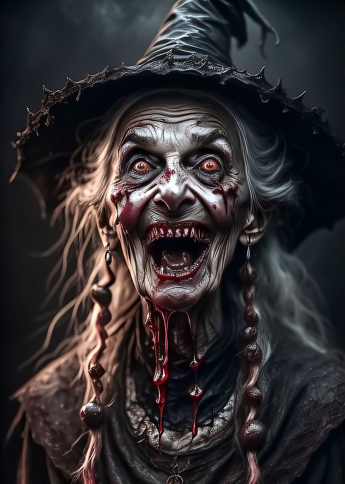 old wiccan witch