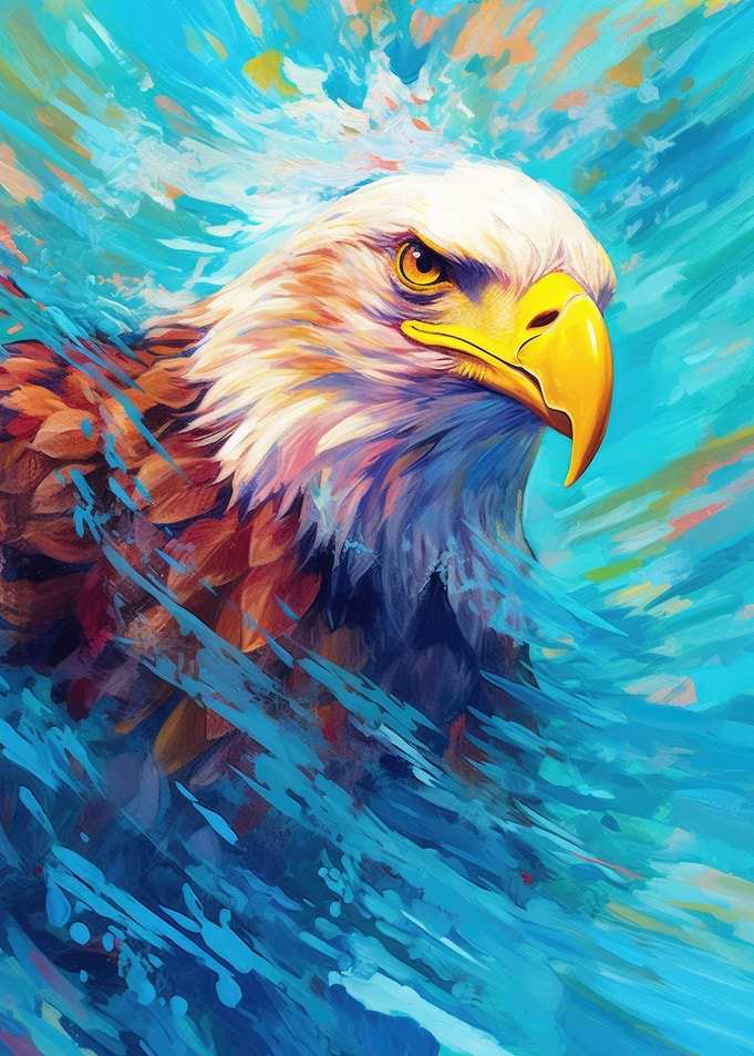 Underwater Eagle
