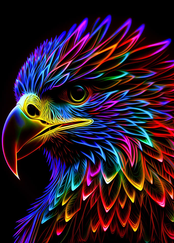Colorful Eagle