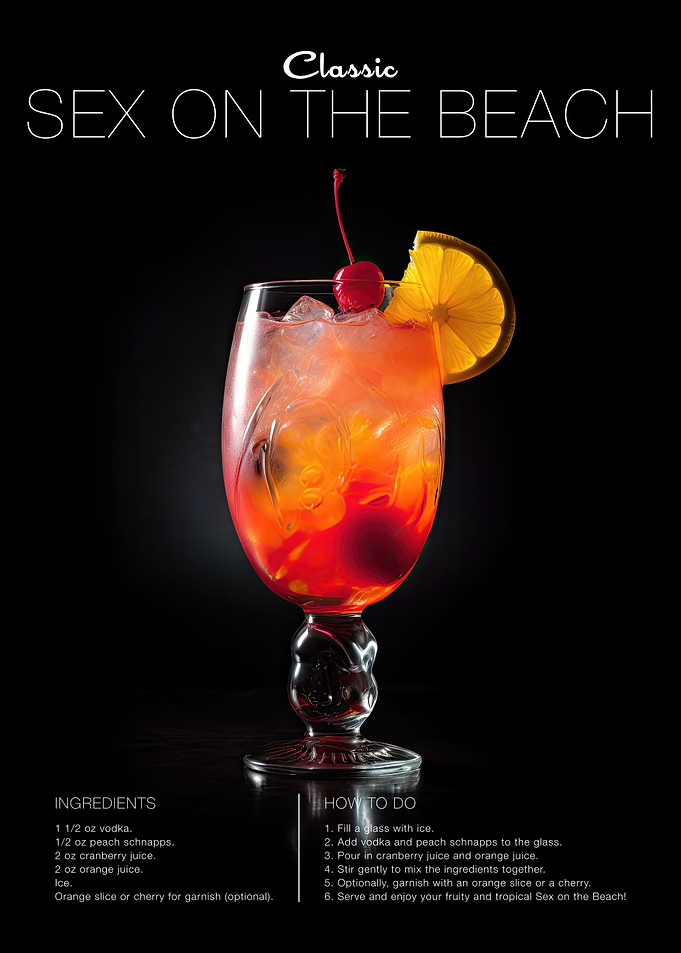 Sex on the beach Cocktail