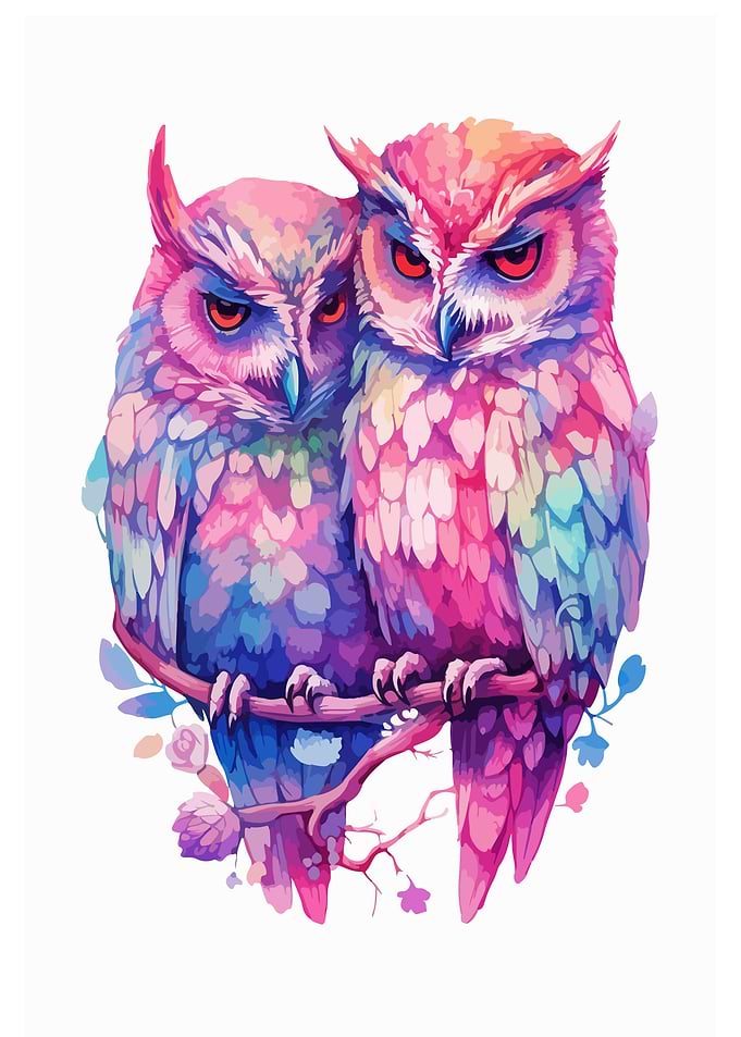 A Owl Couples Romance