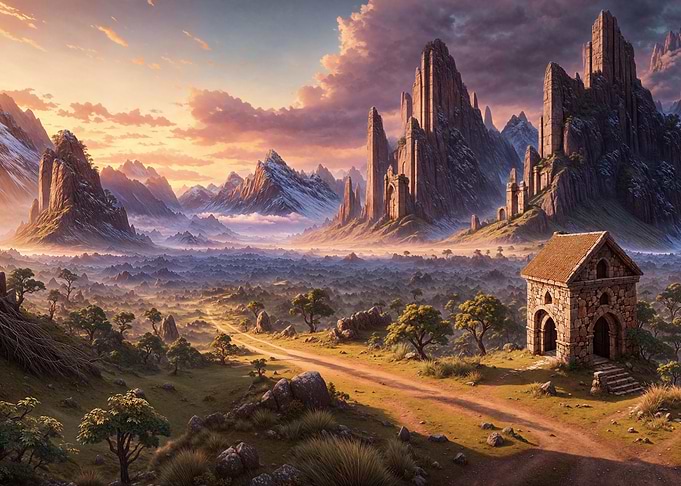 Desert Crossroad Ruins