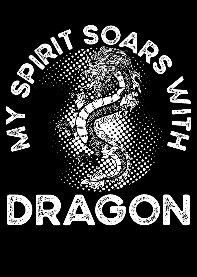 My spirit soars with drago