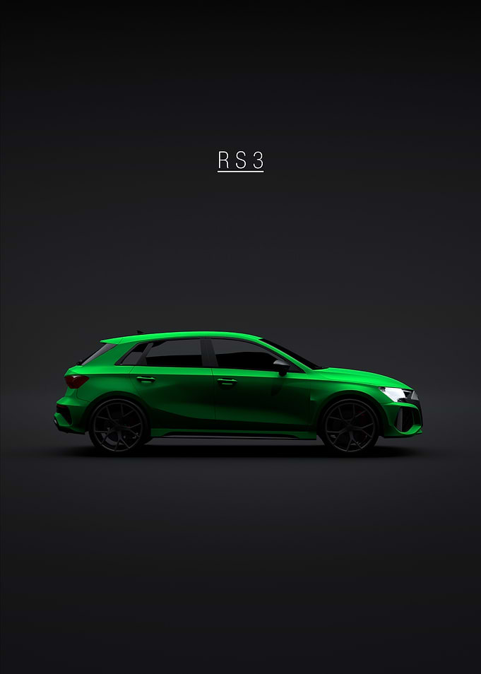 Audi RS3 8Y Green 2021