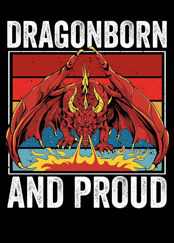 Dragonborn and proud