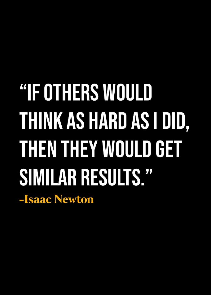 Isaac Newton Quote