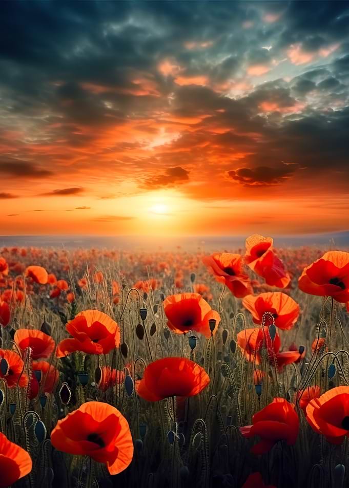 Field of poppies