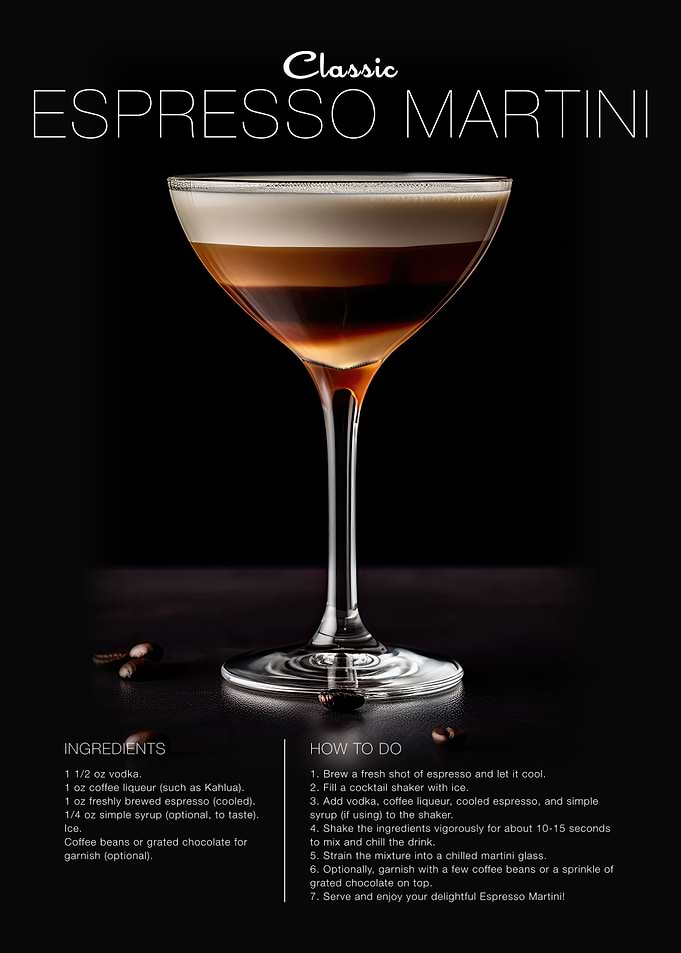 Espresso Martini Cocktail