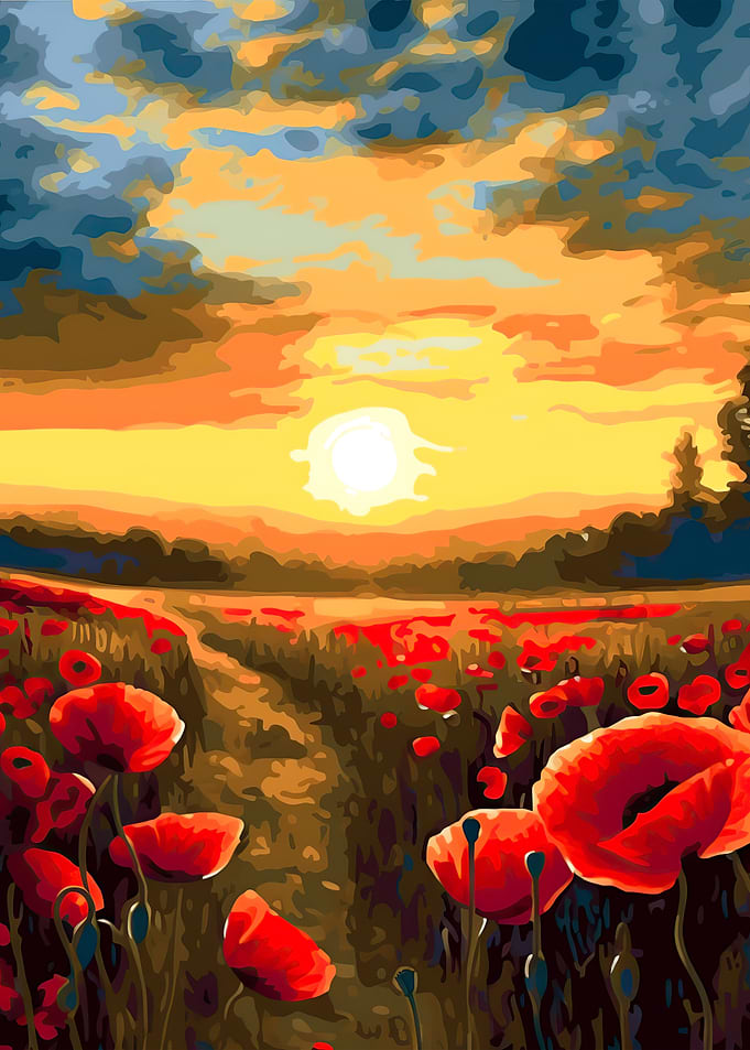 Field of poppies
