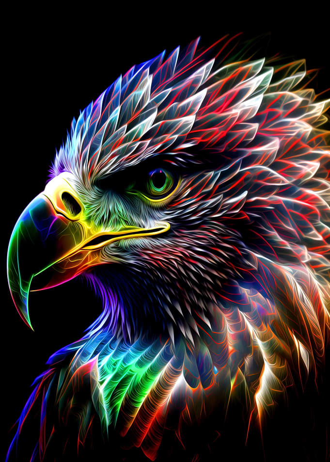 Colorful Eagle