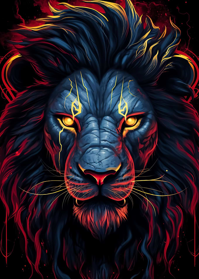 Red Lion Head