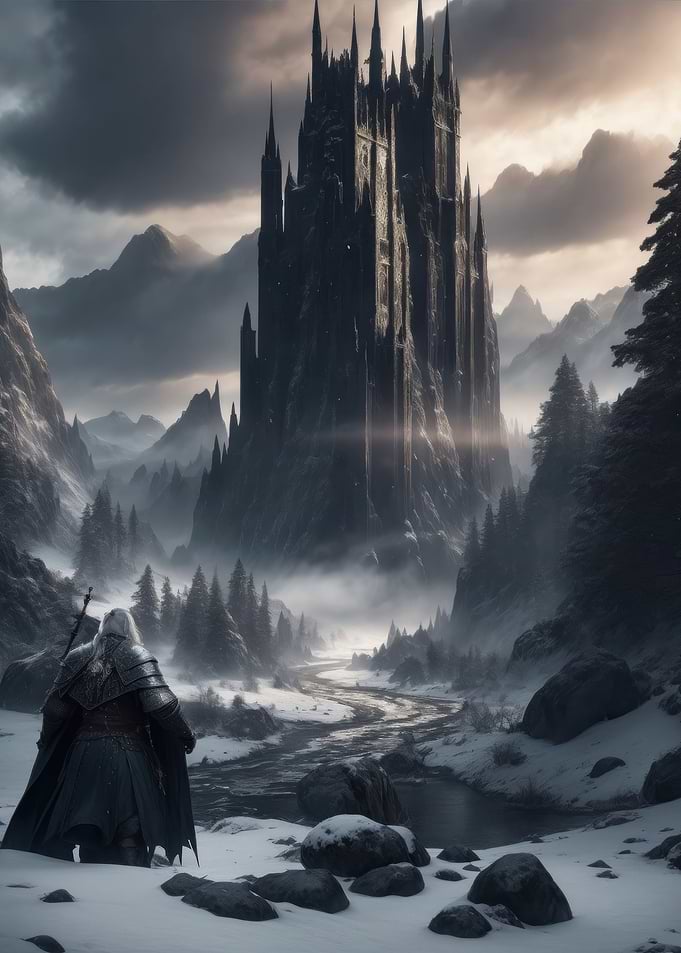 fantasy Landscape castle