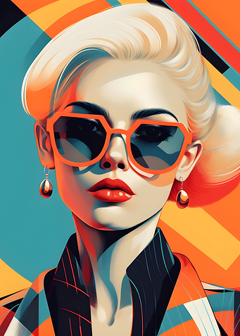 Fashion lady portrait