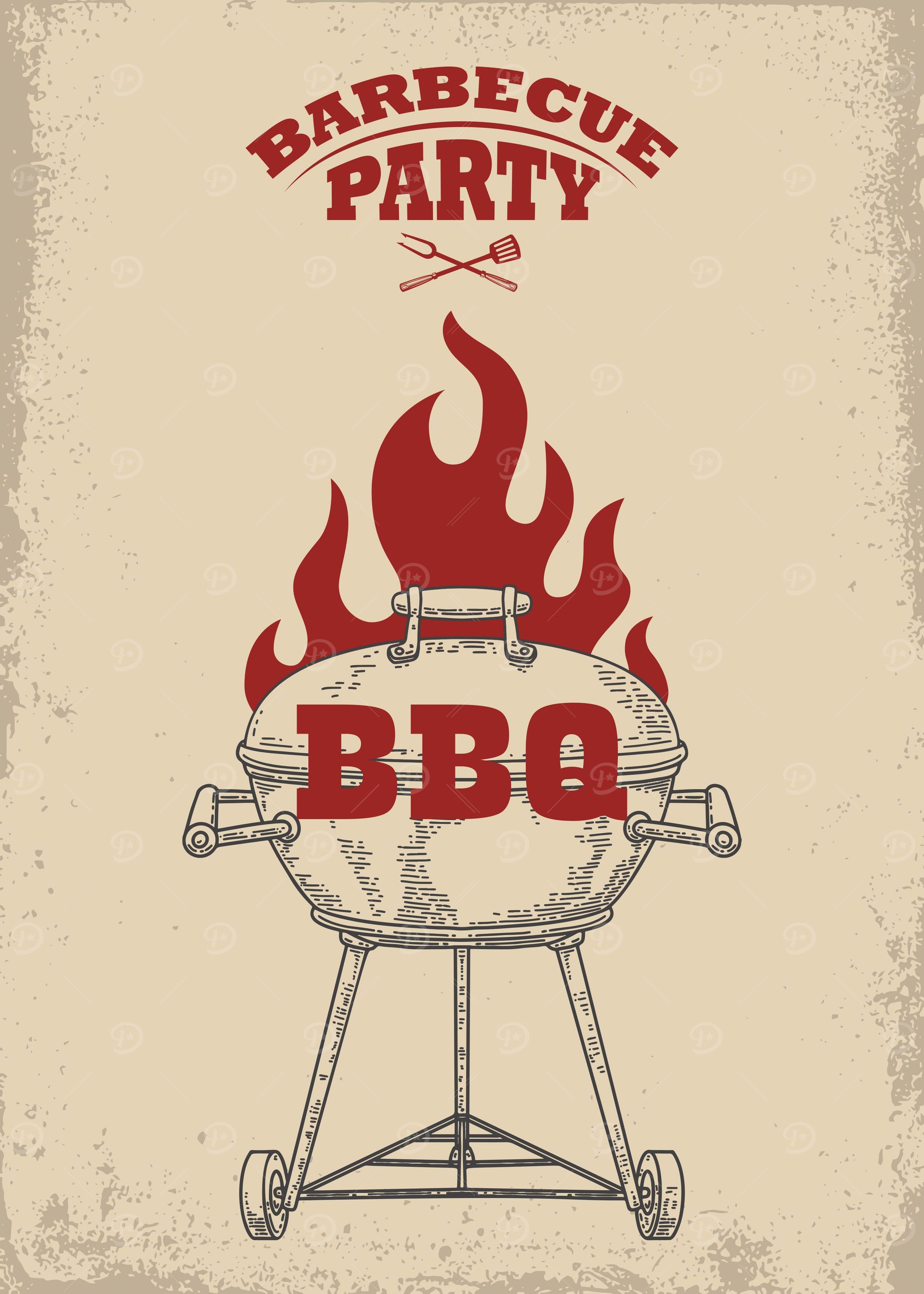 Bbq and grill Poster