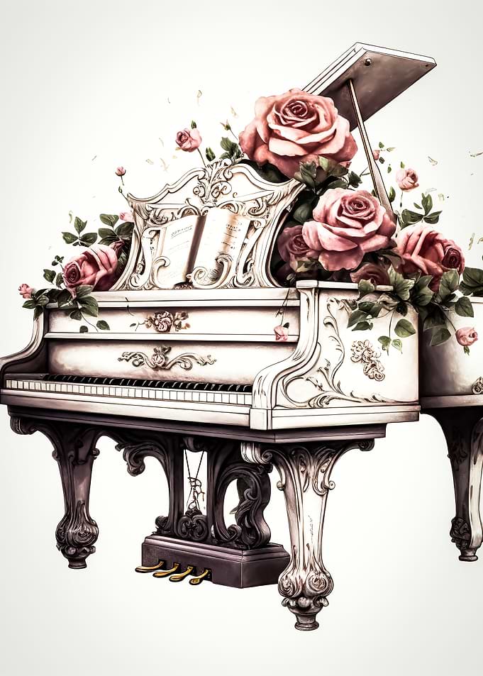 Piano Colorful