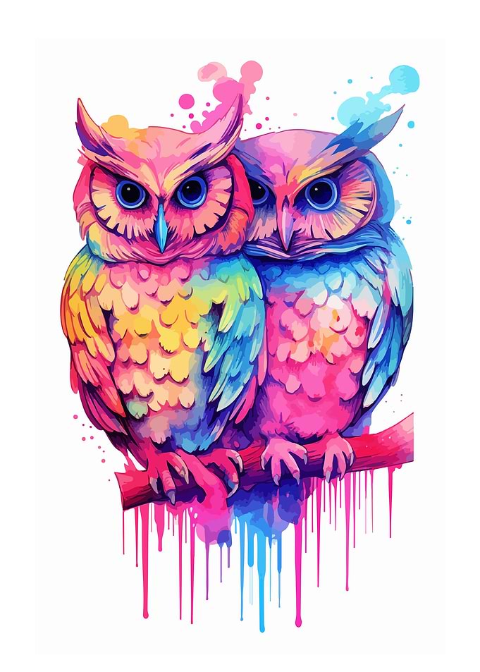 A Owl Couples Romance