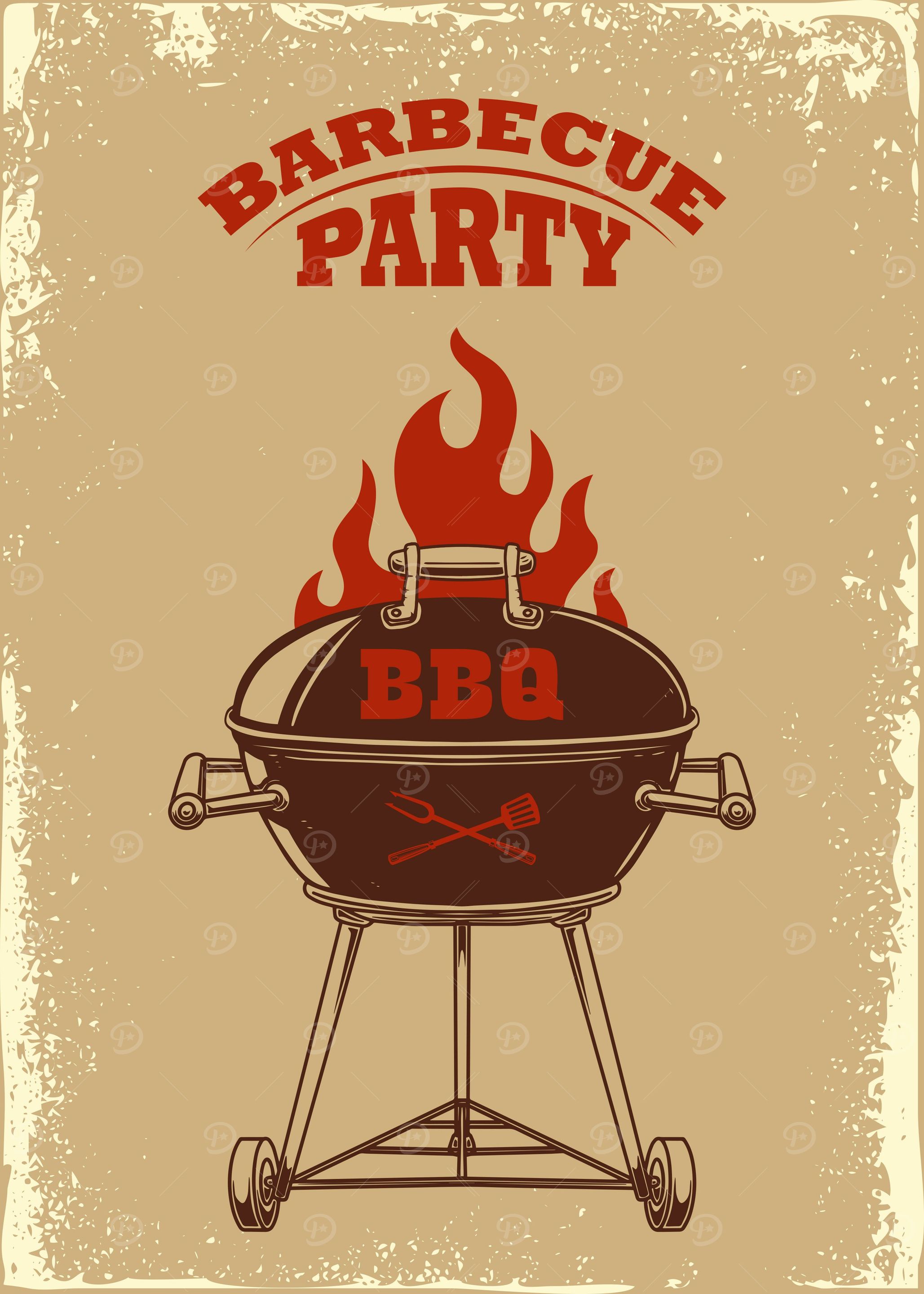 Bbq and grill Poster