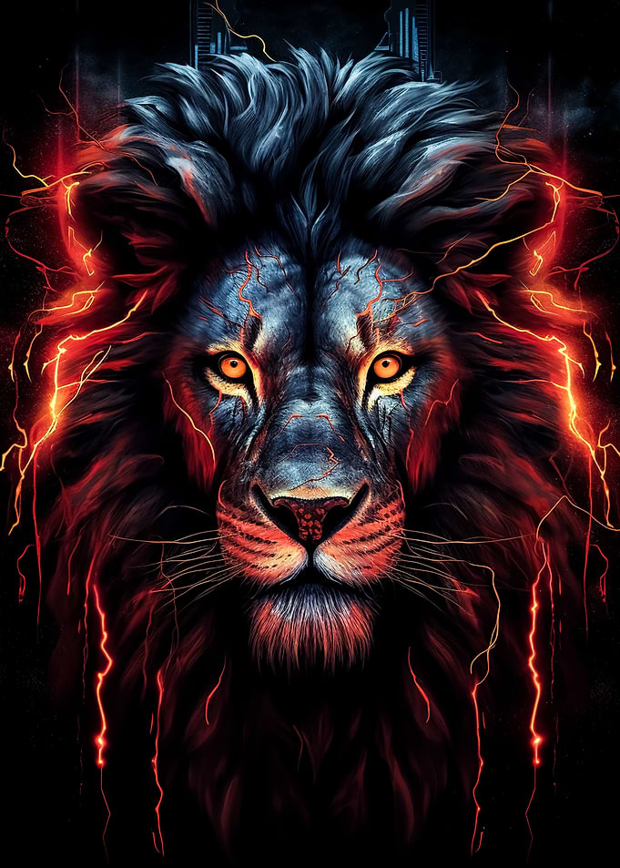 Red Lion Head