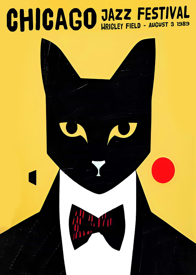 Chicago Jazz Festival Cat