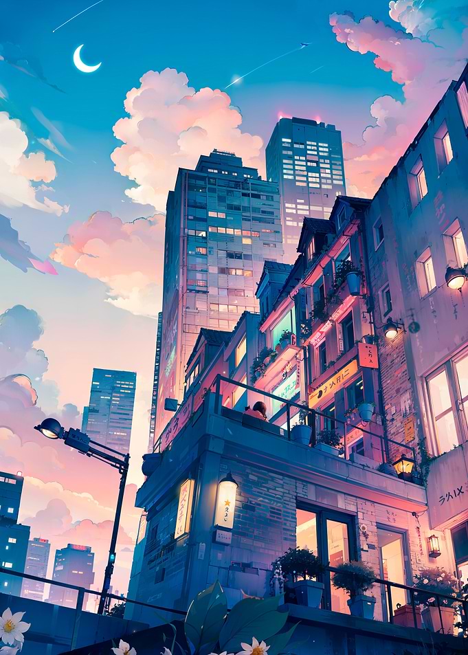 Early Evening in Lofi City